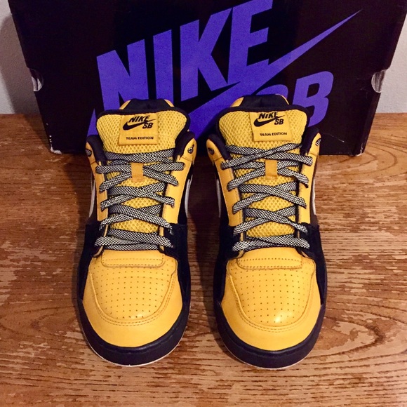 🔥🛹 Nike Sb Zoom Team Edition RARE ‘NY Taxi’ 🛹🔥 - Picture 2 of 11